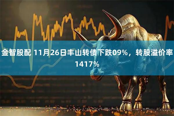 金智股配 11月26日丰山转债下跌09%，转股溢价率1417%
