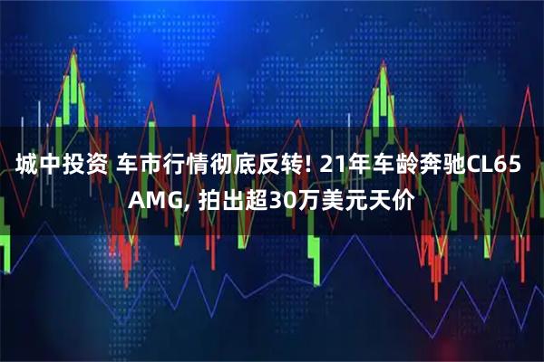城中投资 车市行情彻底反转! 21年车龄奔驰CL65 AMG, 拍出超30万美元天价